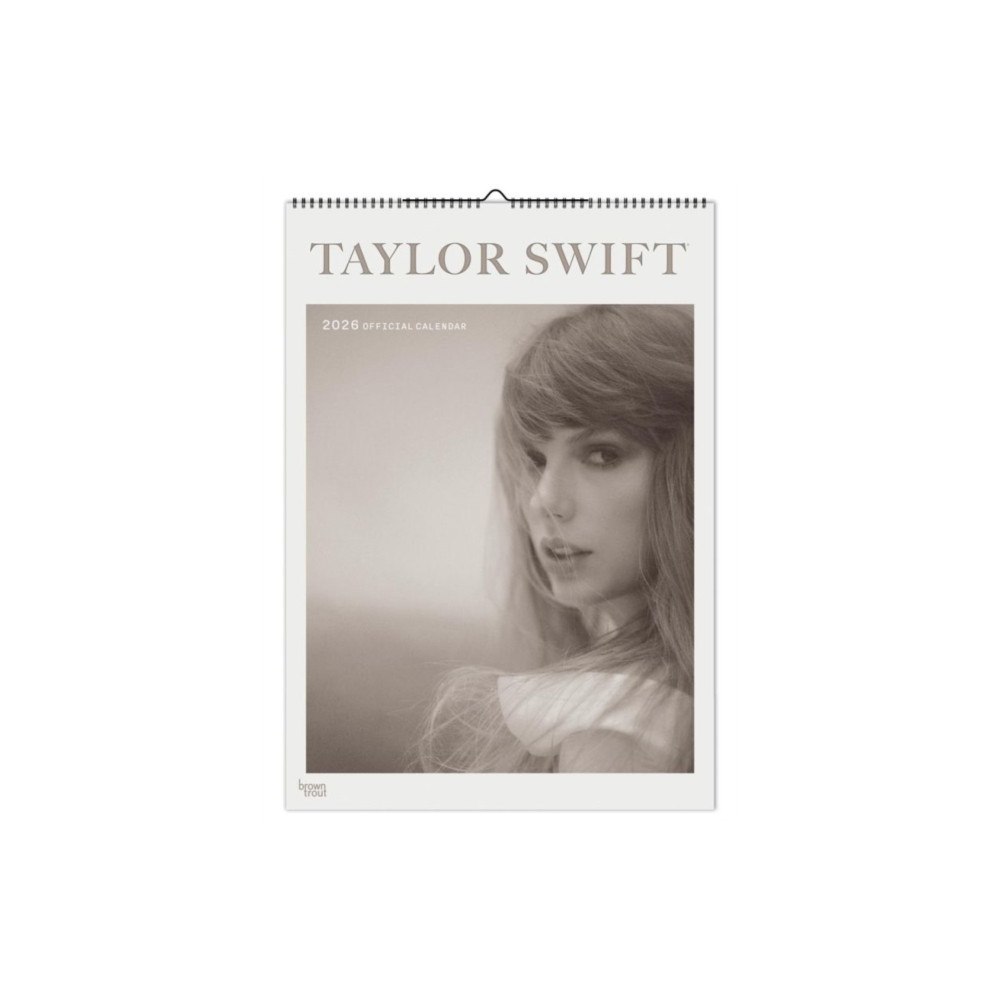 Brown Trout Taylor Swift OFFICIAL | 2026 11.7 x 16.5 Inch (Hanging) Monthly A3 Poster Wall Calendar (häftad, eng)