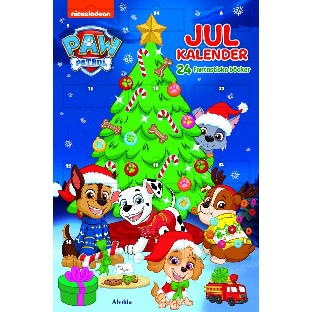 Karrusel Forlag Cargo Int Aps Paw Patrol - Julkalender (bok) (Skadad)