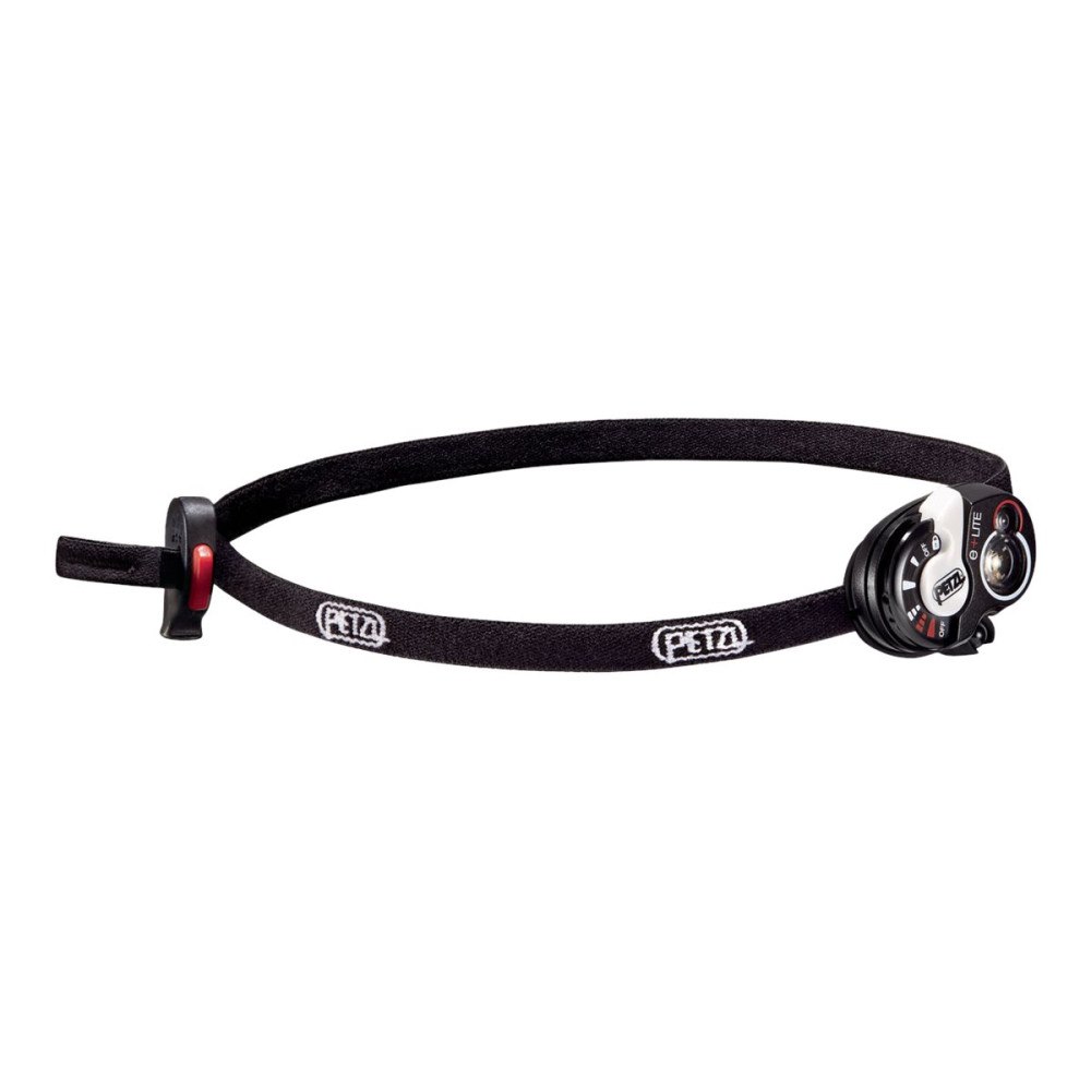 Petzl Petzl e+LITE - huvudficklampa - LED - vitt ljus - 6000-7000 K - svart, vit