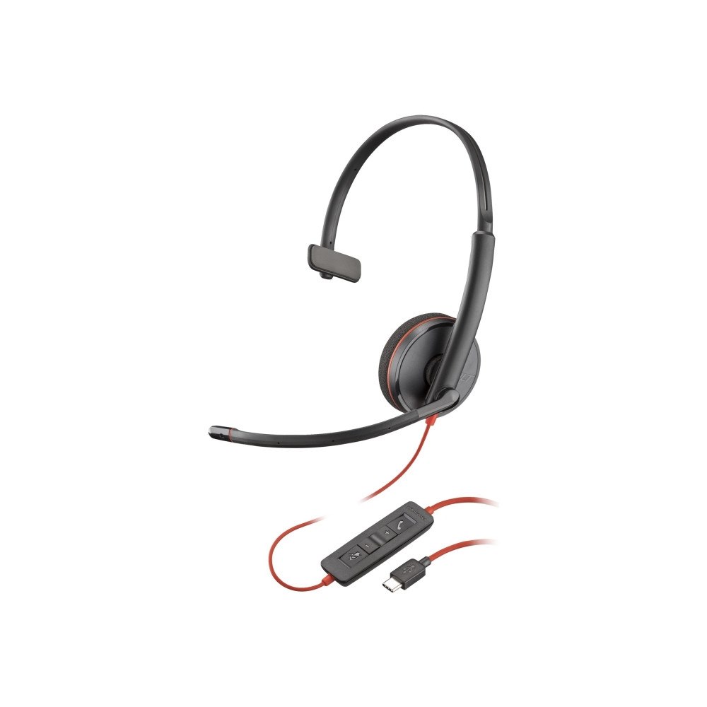 HP HP Poly Blackwire 3210 - headset - USB-C