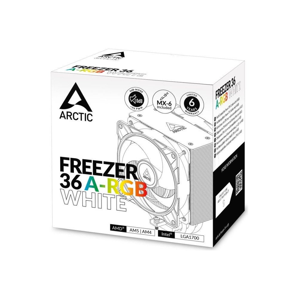 Arctic Cooling ARCTIC Freezer 36 A-RGB - processorkylare - multikompatibel
