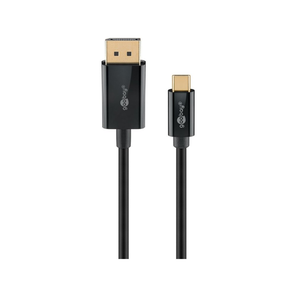 Goobay Goobay 75705, 2 m, USB Type-C, DisplayPort, Hanstik, Hanstik...