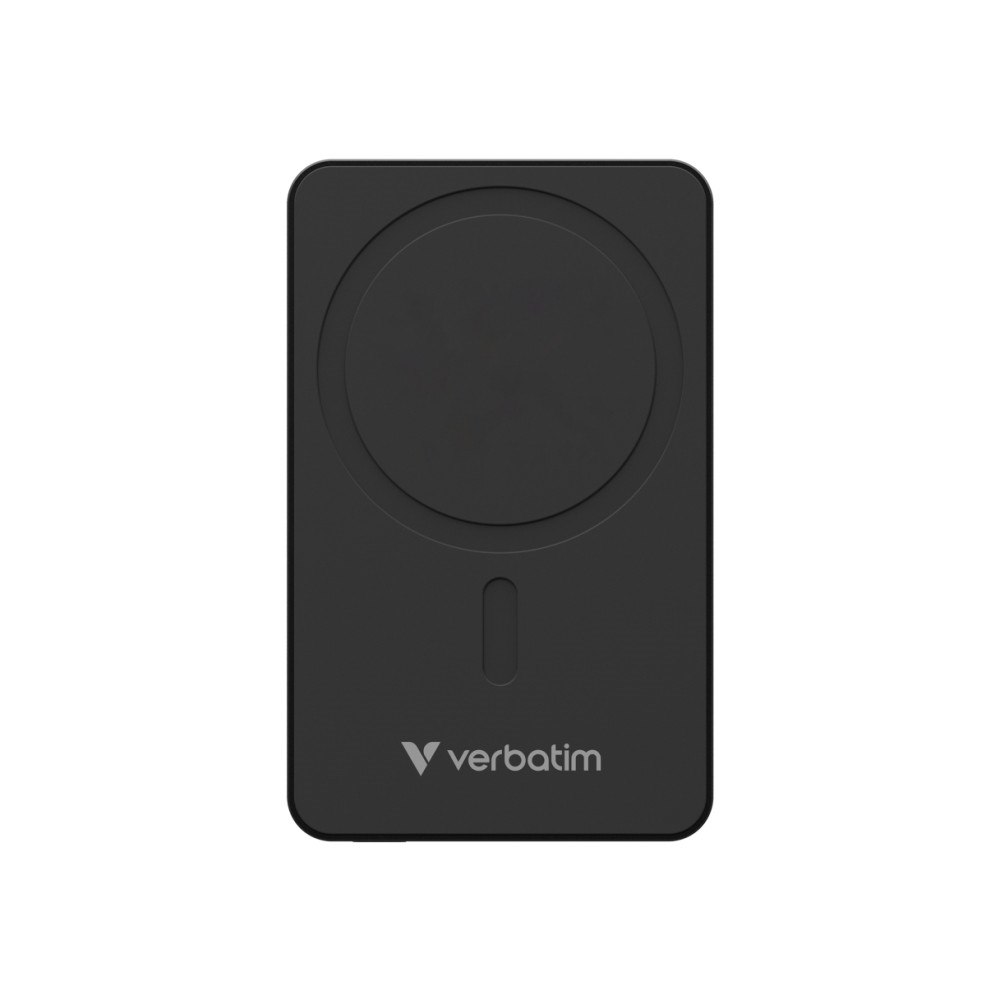 VERBATIM Verbatim Charge 'n' Go Essentials trådlös powerbank - magnetisk - USB-C - 20 Watt