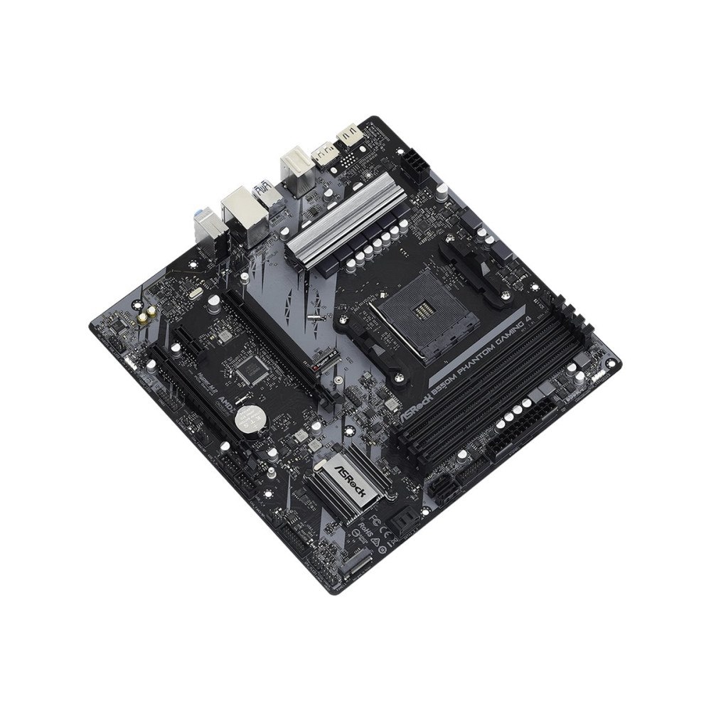 ASRock ASRock B550M Phantom Gaming 4 - moderkort - micro ATX - Socket AM4 - AMD B550