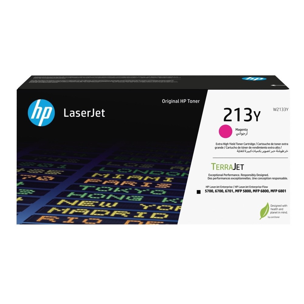 HP HP 213Y - Extra lång livslängd - magenta - original - LaserJet - tonerkassett (W2133Y)