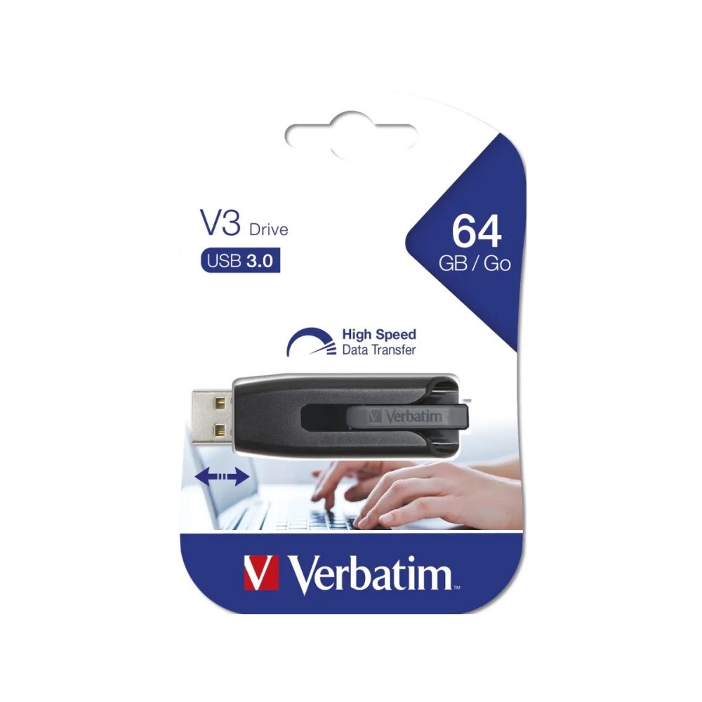 VERBATIM Verbatim Store 'n' Go V3 - USB flash-enhet - 64 GB