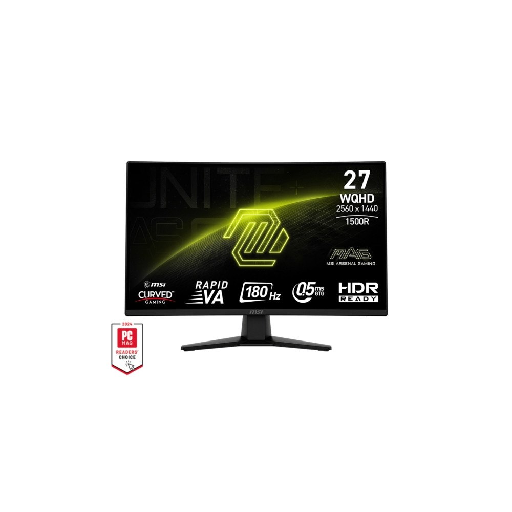 MSI MSI MAG 274CQFDE, 68,6 cm (27"), 2560 x 1440 pixlar, Wide Qu...