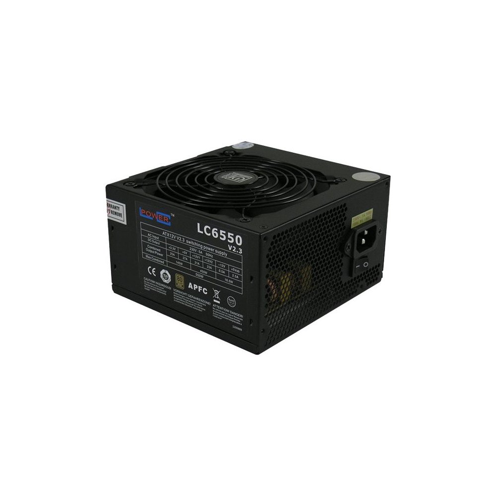 LC Power LC Power Super Silent Series LC6550 V2.3 - nätaggregat - 550 Watt