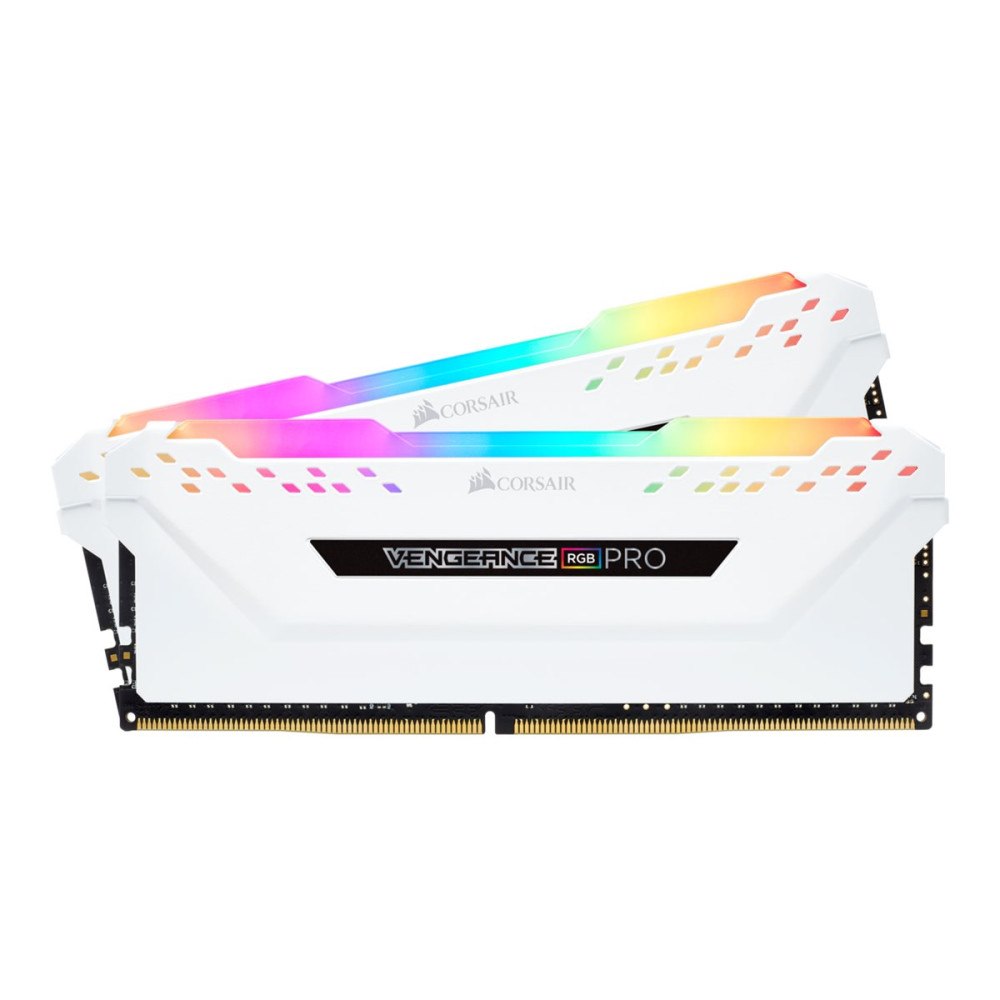 Corsair CORSAIR Vengeance RGB PRO - DDR4 - sats - 16 GB: 2 x 8 GB - DIMM 288-pin - 2666 MHz / PC4-21300 - ej buffrad