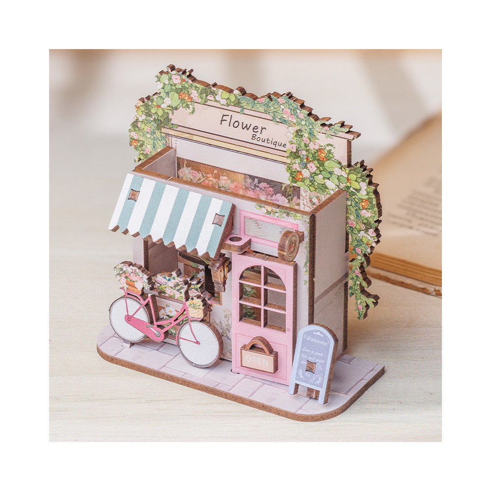 Cartartem MiniMini Book Nook: Flower Shop