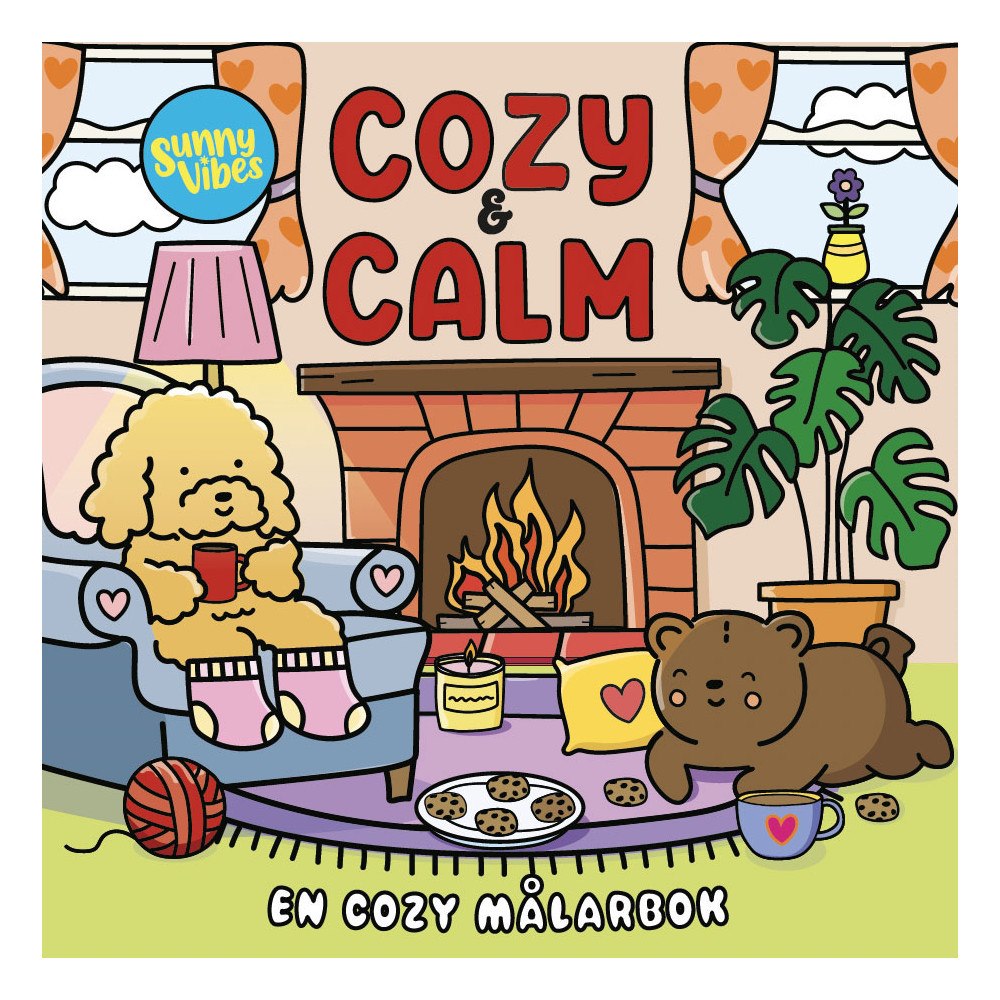 Tukan Förlag Målarbok : Cozy & Calm