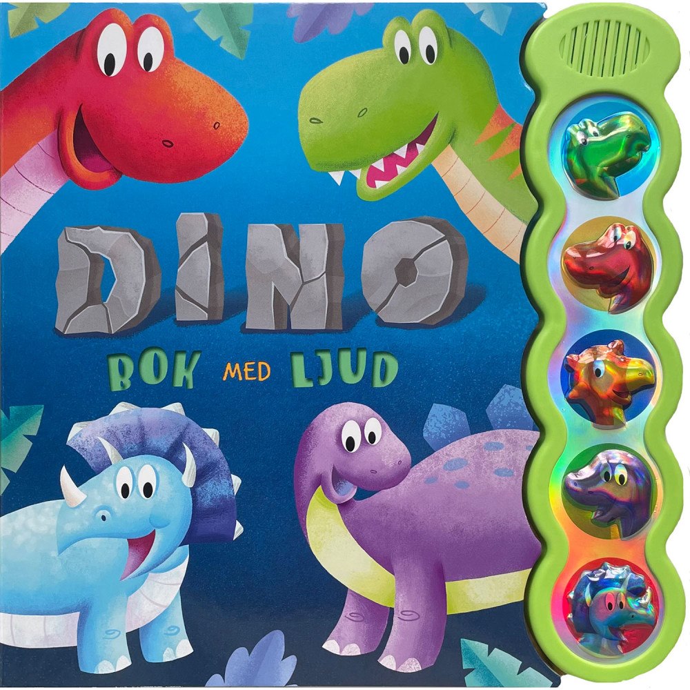 Barthelson Förlag Bok med ljud : Dino