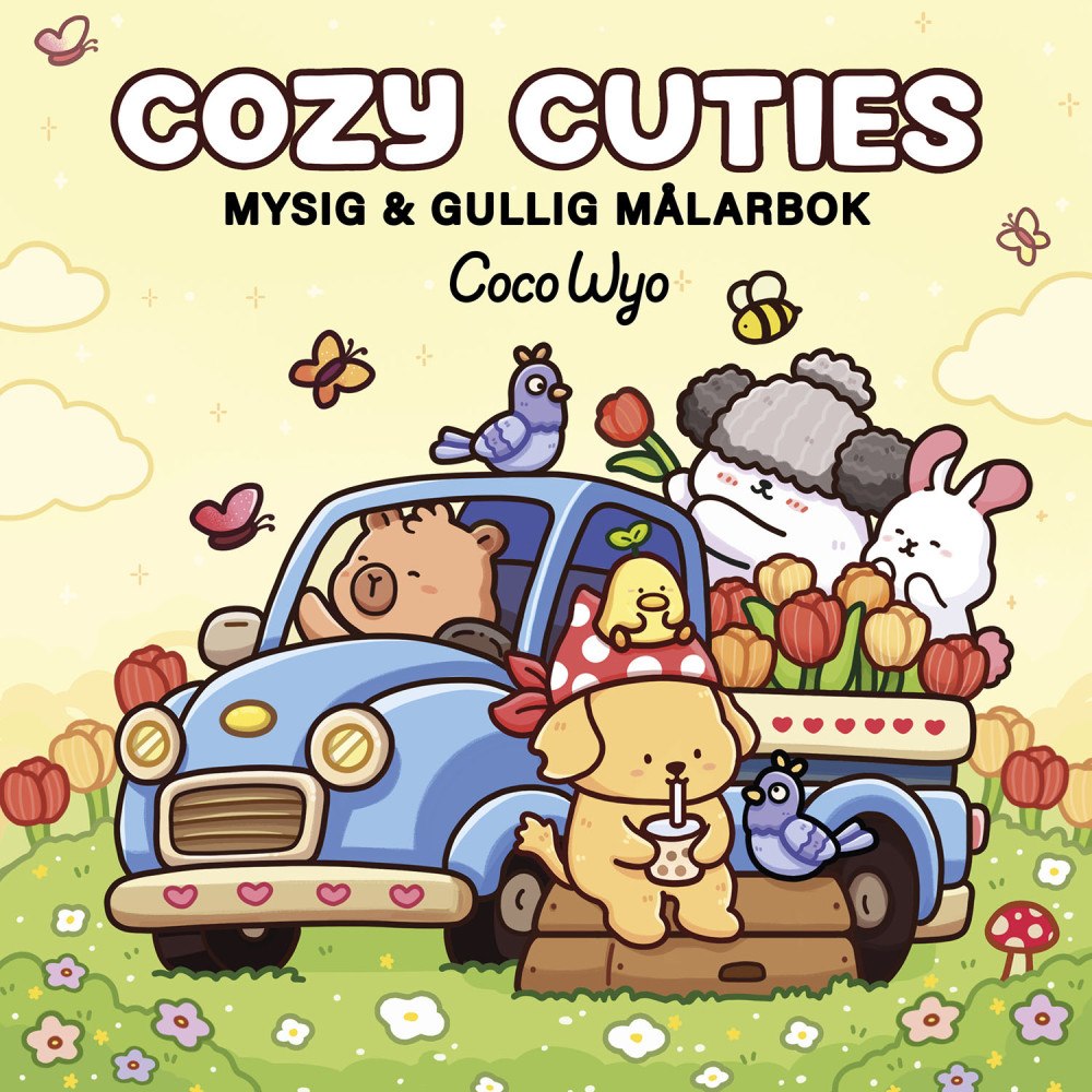 Legind Målarbok : Cozy Cuties