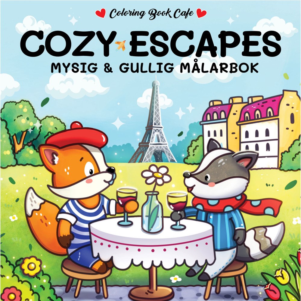 Legind Målarbok : Cozy Escapes