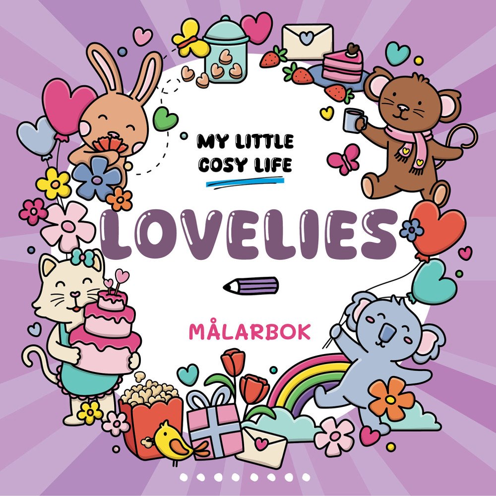 Legind Målarbok : Cozy Lovelies