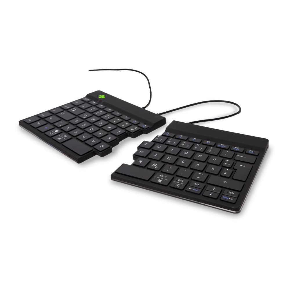R-Go Tools B.V. R-Go Ergonomic Keyboard Split break - tangentbord - QWERTZ - tysk - svart Inmatningsenhet
