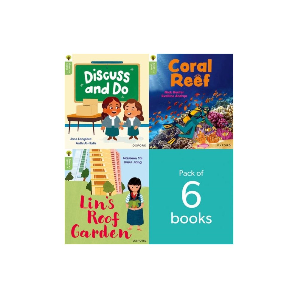 Oxford University Press Oxford Reading Tree Green Sparks: Level 4 LEVEL 4 PACK of 6 (häftad, eng)