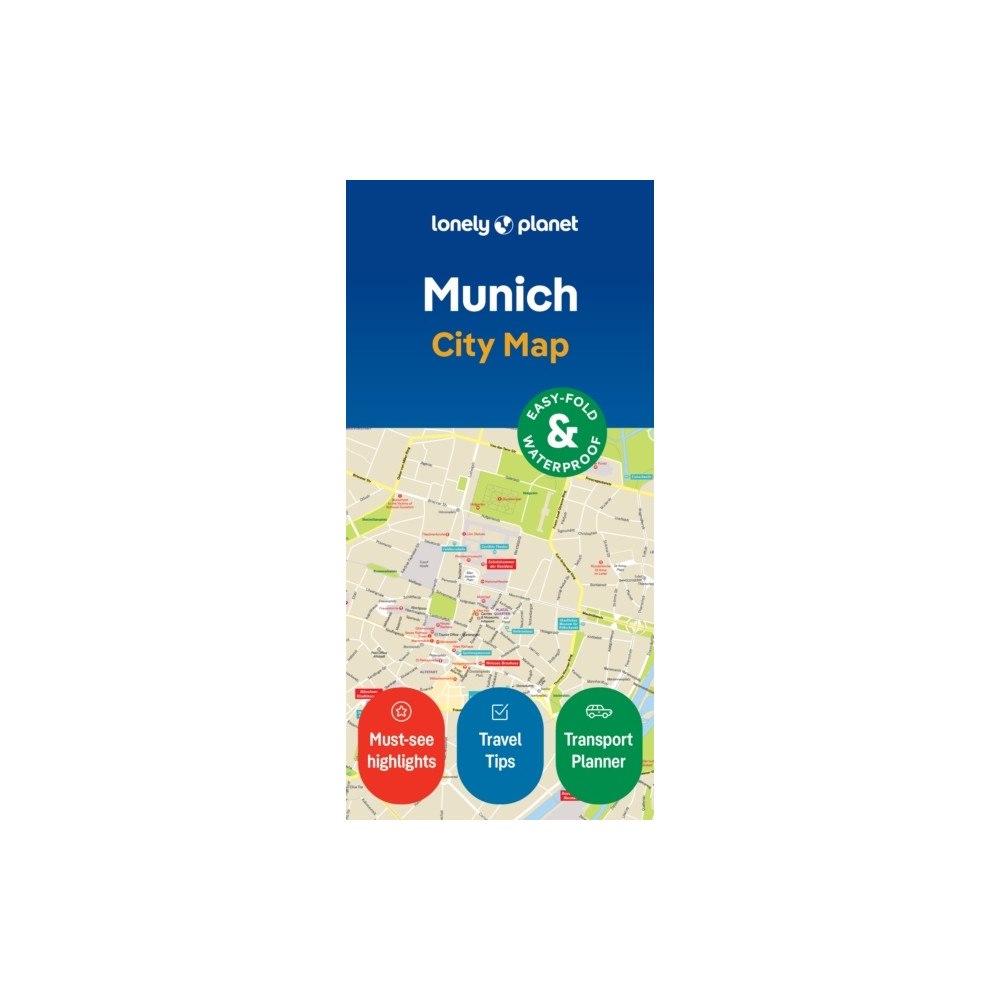 Lonely Planet Lonely Planet Munich City Map (bok, eng)