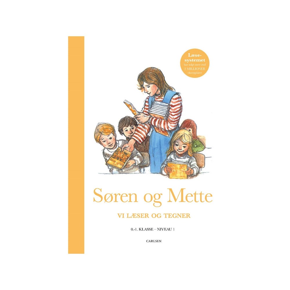 Carlsen Søren og Mette: Vi læser og tegner (Opgavebog 1, 0.-1. klass...