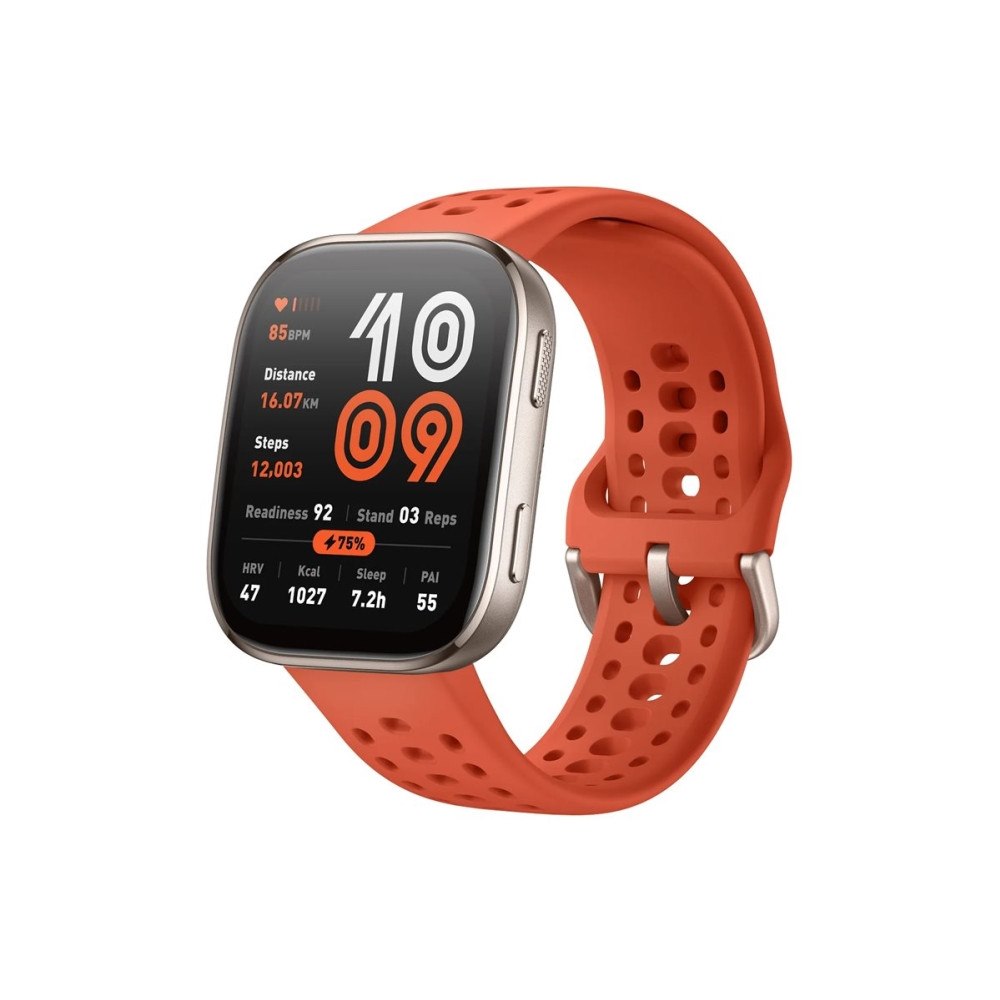 Huami Amazfit Bip 6 smart klocka med rem - röd