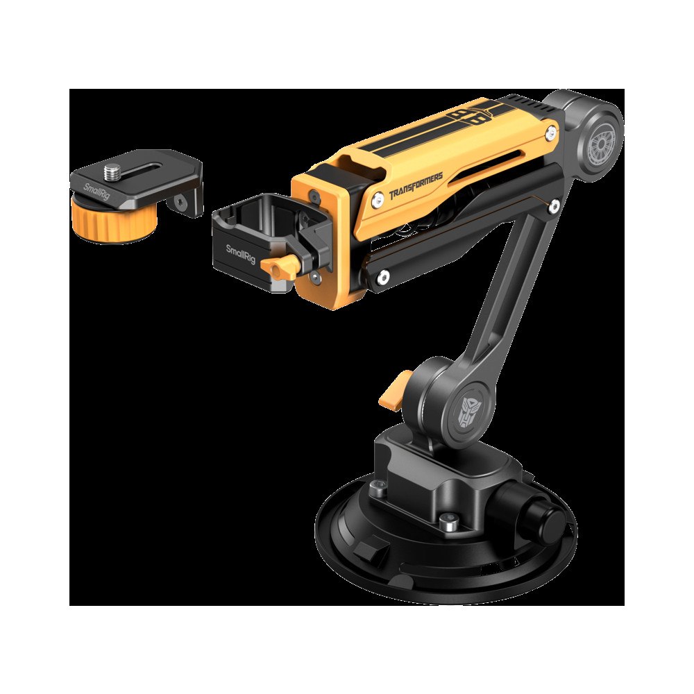 SMALLRIG SmallRig 5528 mini Shock Absorber Arm for DJI Osmo Pocket 3 / GoPro HERO13 / Insta360 X4（BumbleBee)