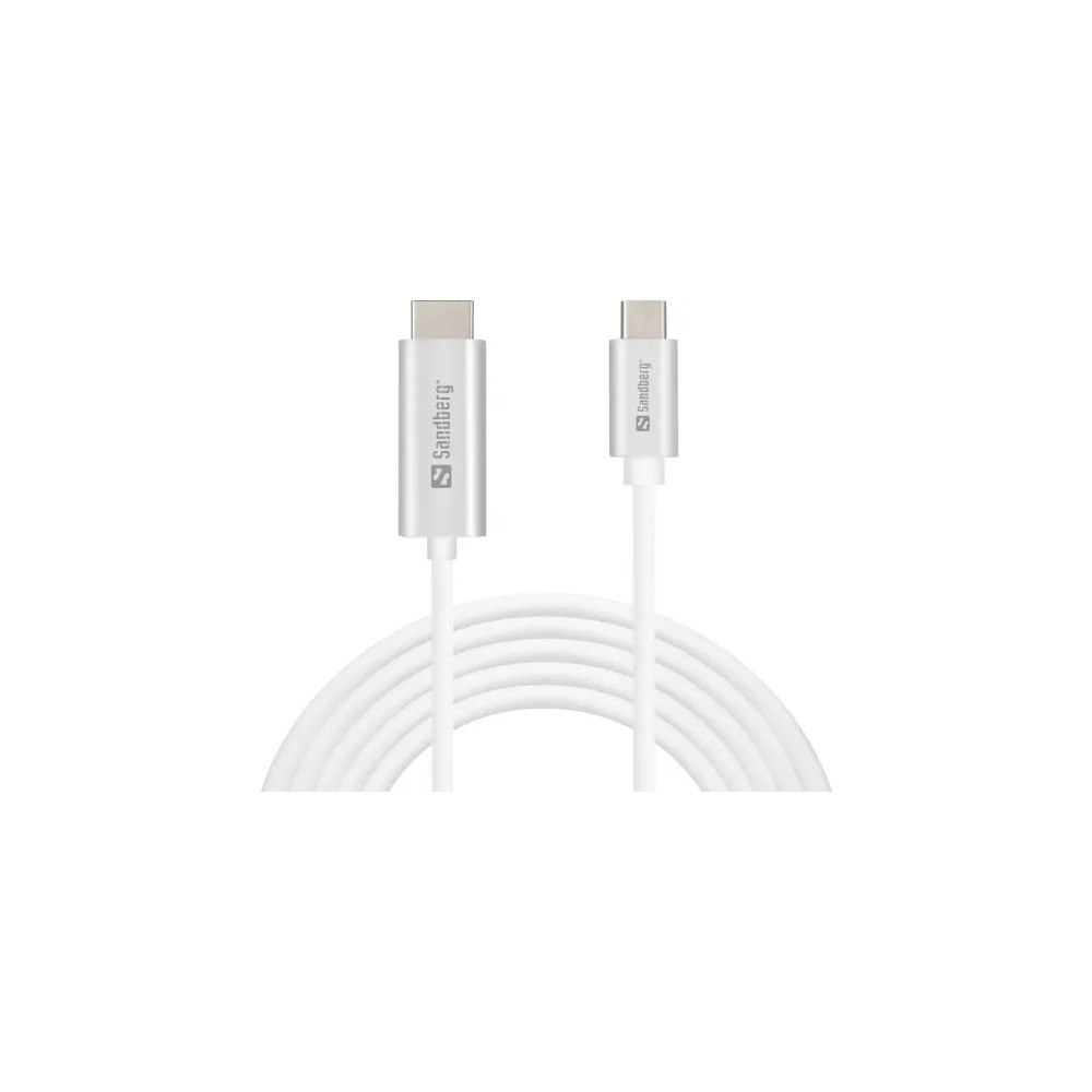 Sandberg Sandberg kabel för video / ljud - HDMI / USB - 2 m