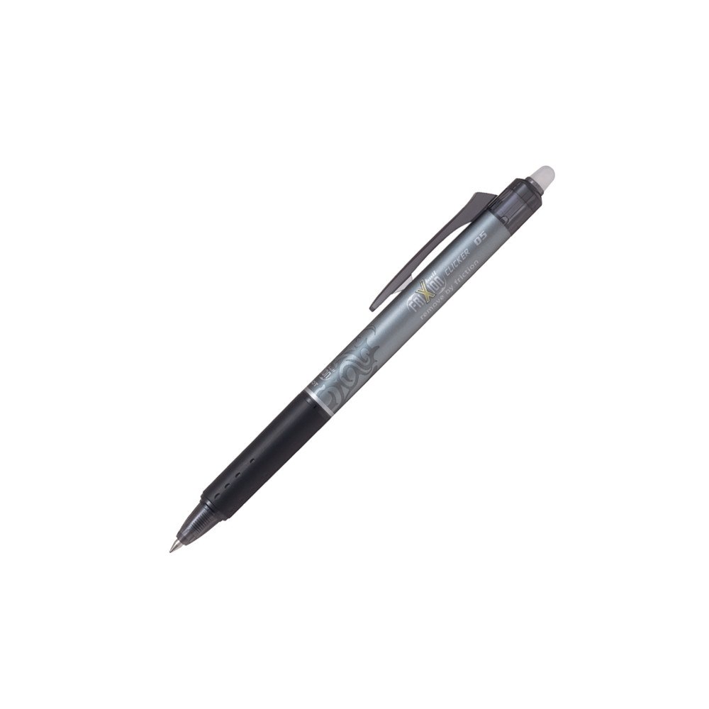 Pilot Pen Rollerpen, Pilot FriXion Point Clicker, 0,5 mm, sort, pakke...