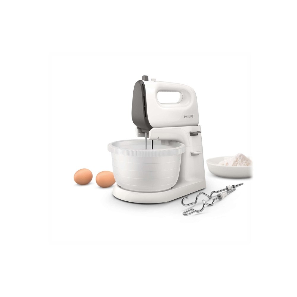Philips Philips Viva Collection HR3745 - mixer - vit/cashmeregrå