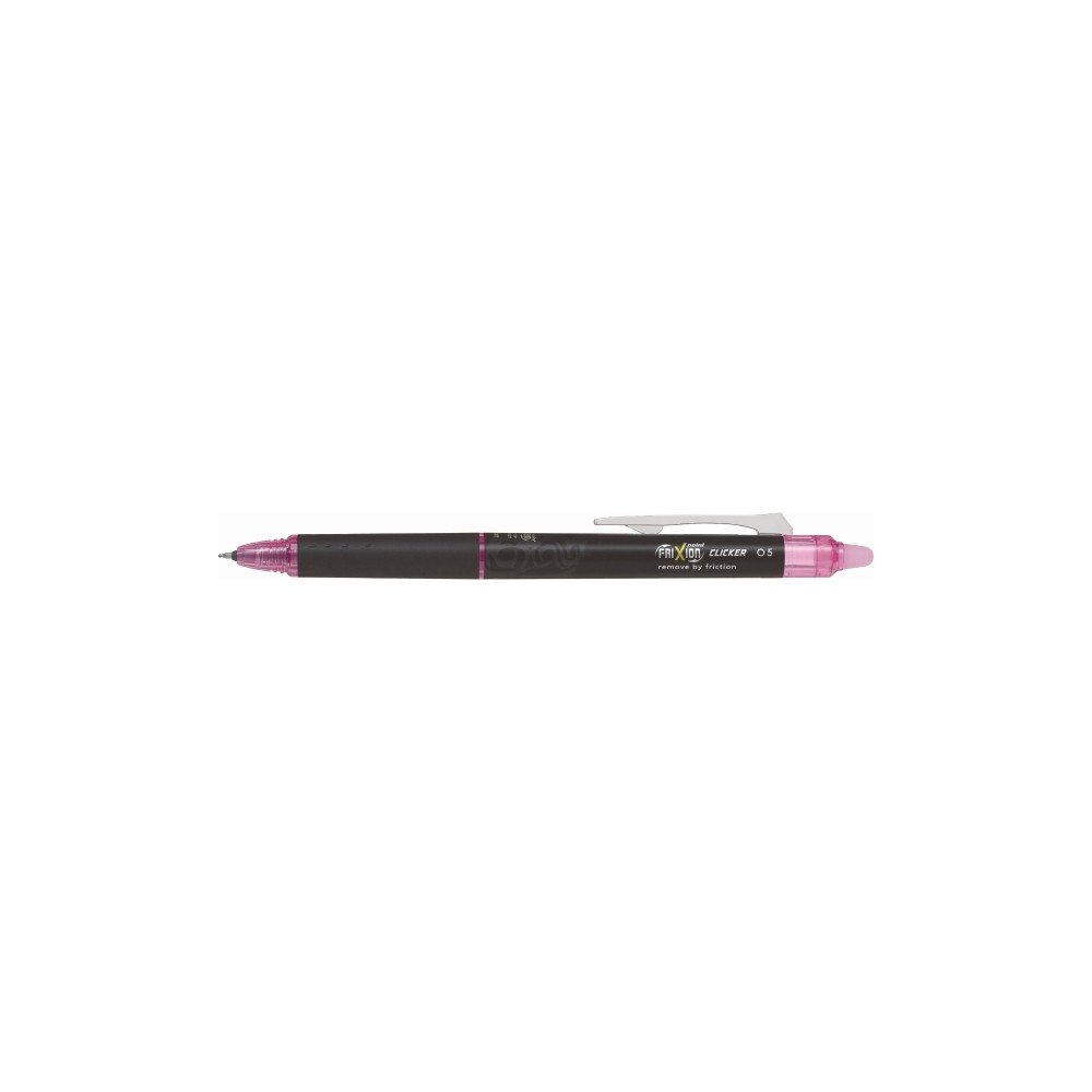 Pilot Pen Rollerpen, Pilot FriXion Point Clicker, 0,5 mm, pink, pakke...