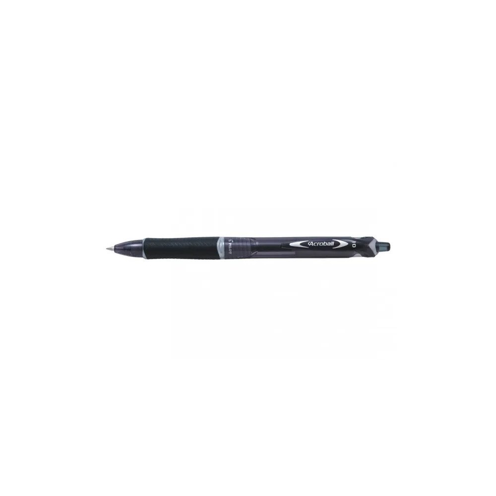 Pilot Pen Kuglepen, Pilot Acroball, 1 mm, medium, sort, pakke a 10 stk