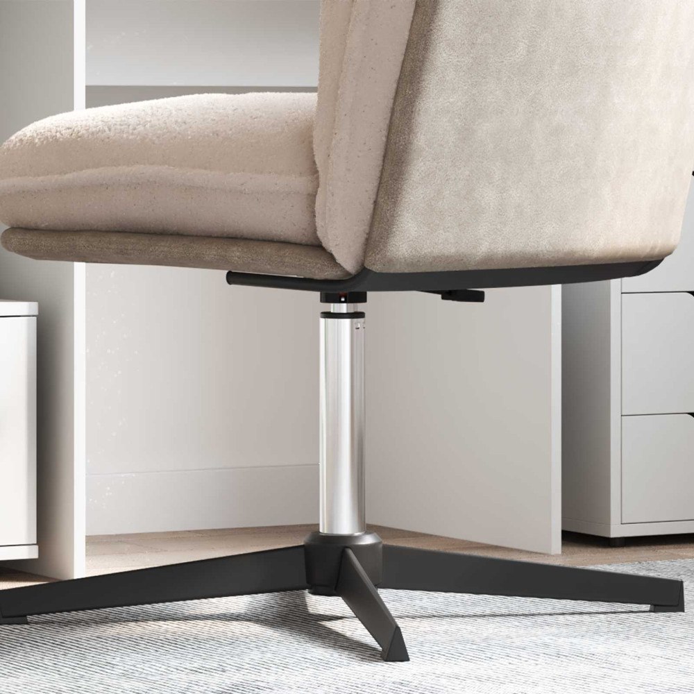 vidaXL Kontorsstolens gascylinder Krom 15,5 cm Järn