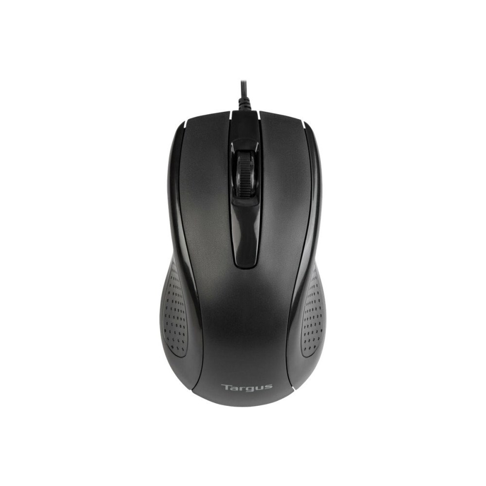 Targus Targus Full-Size - mus - antimikrobiell - USB - svart
