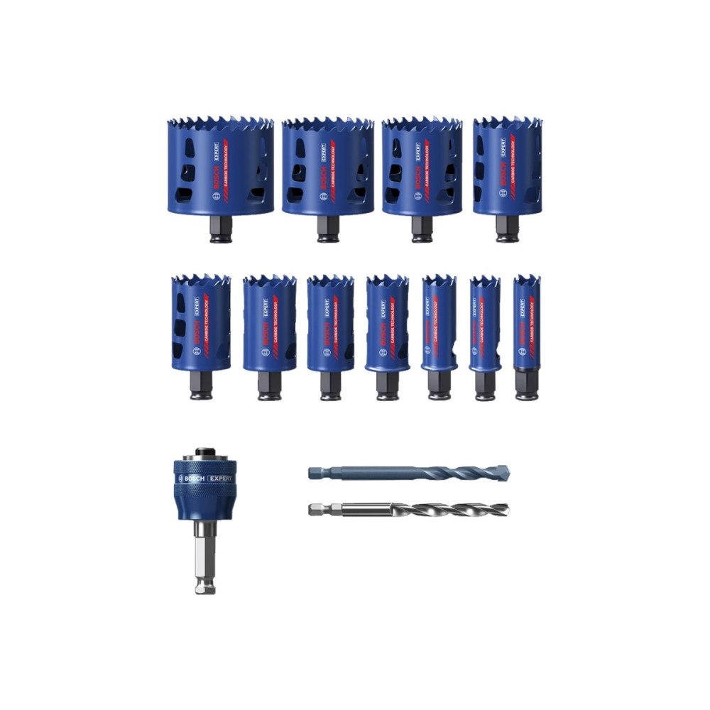 Bosch Group Bosch Expert Tough Material hålsågssats - för plast, tegel, soft tile, stainless steel sheets, wood with metal, multimat...