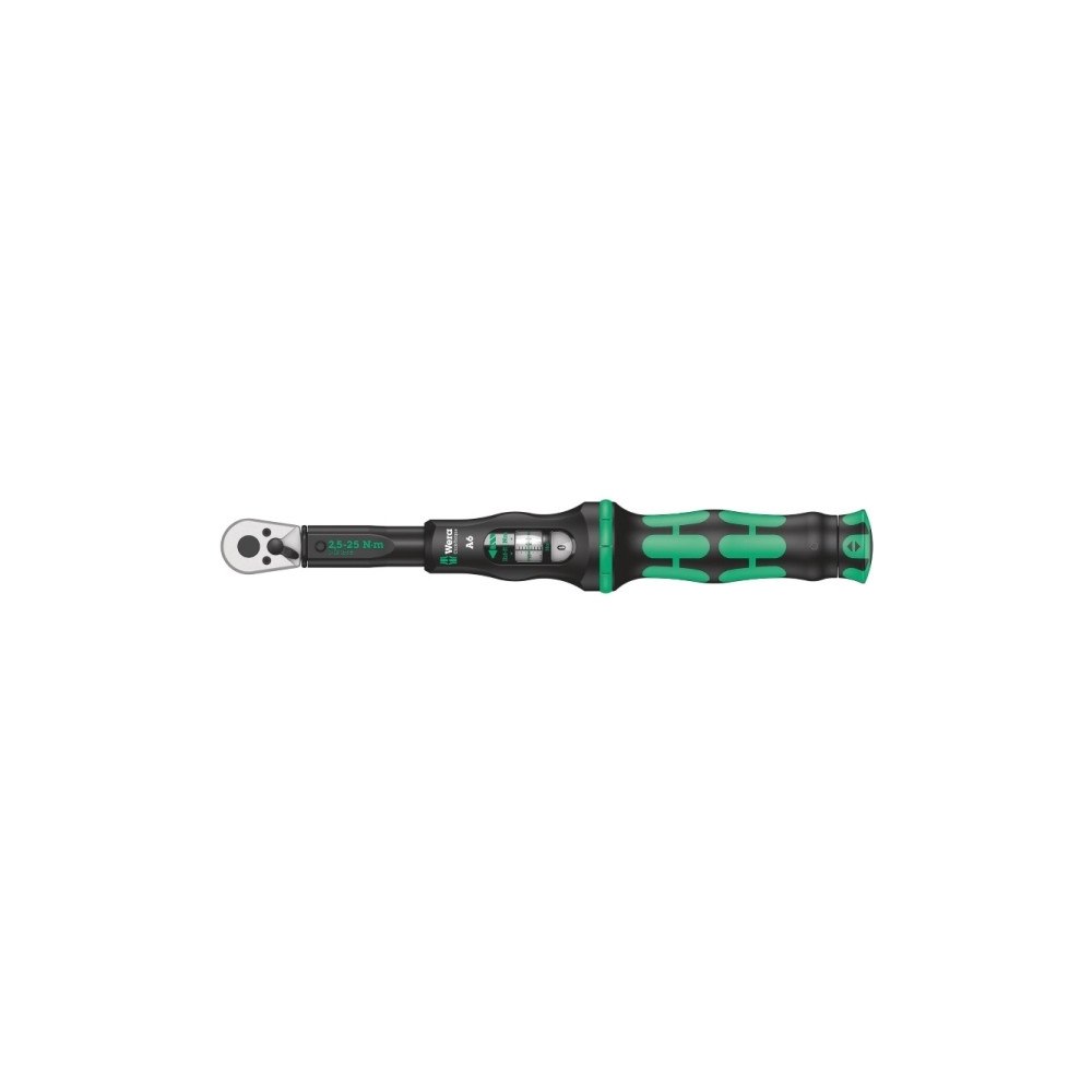 Wera Wera Click-Torque A 6, Hylsnyckel, 1 styck, Svart, Grön, Han...