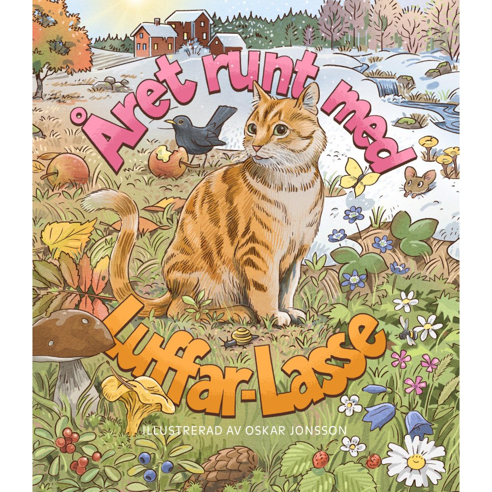 Mondial Året runt med Luffar-Lasse (bok, kartonnage)