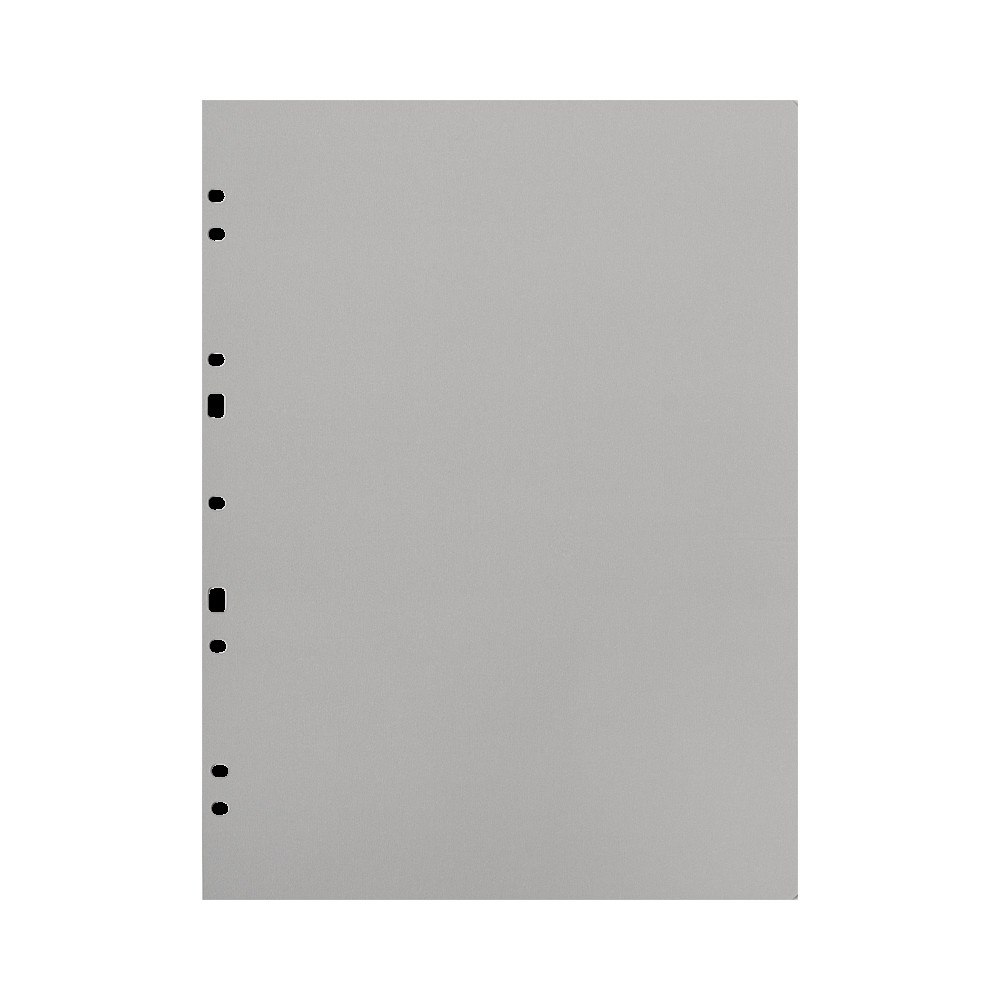 FOCUS Focus Carton Refillsheets for Ringbinder A4 Grey 30-pack