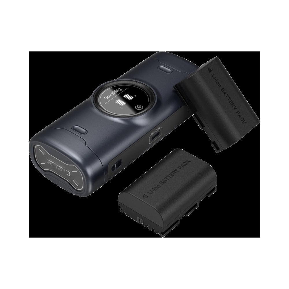 SMALLRIG SmallRig 5695 Portable Charger Case Kit for LP-E6P Camera Batteries