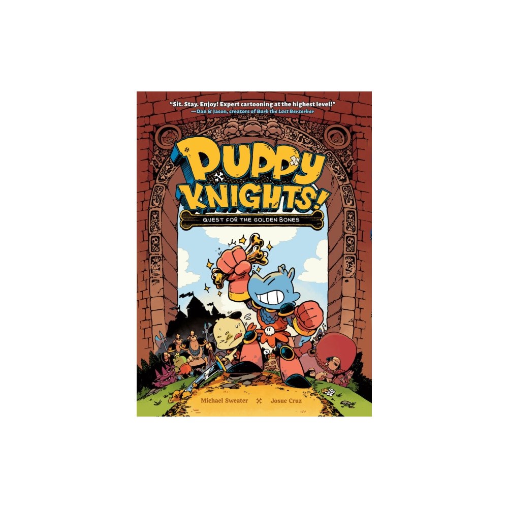 Union Square & Co. Puppy Knights: Quest for the Golden Bones (inbunden, eng)