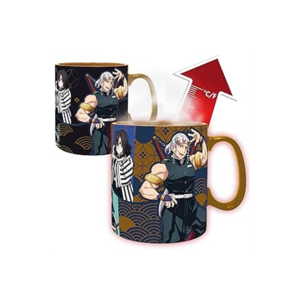 ABYSSE UK DEMON SLAYER - Mug HeatChange- 460ml- Hashira S2- cardboard