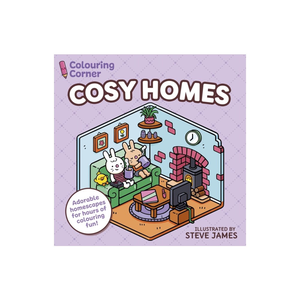 Arcturus publishing ltd Colouring Corner: Cosy Homes (häftad, eng)