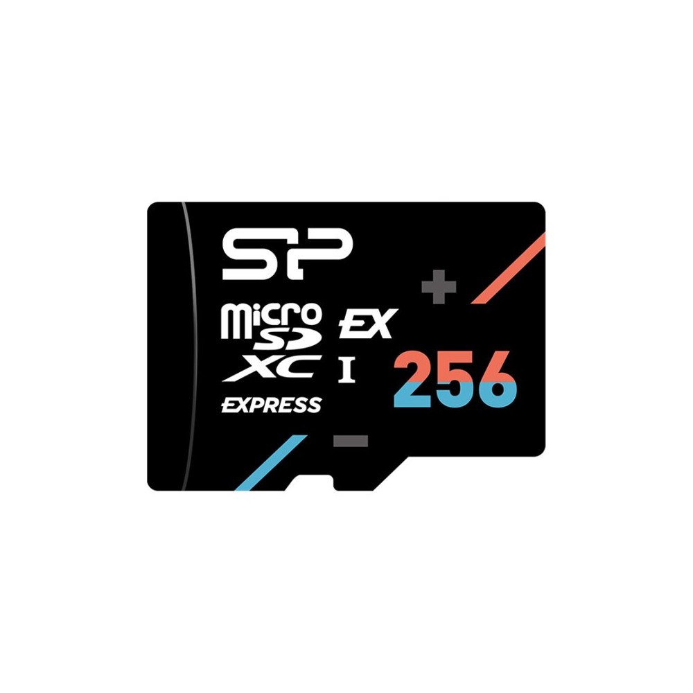 Silicon Power SILICON POWER Hypera - flash-minneskort - 256 GB - microSD PCI Express Gen 3x1 UHS-I