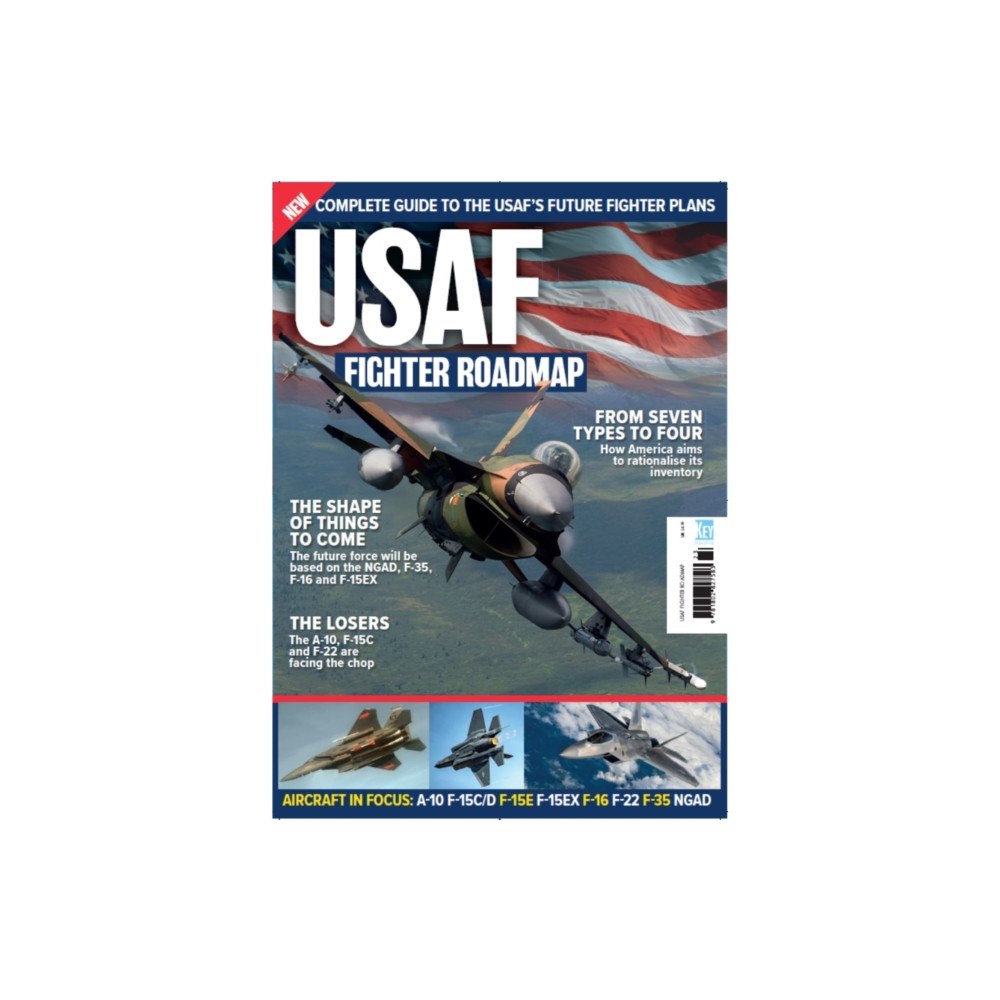 Key Publishing Ltd USAF Fighter Roadmap (häftad, eng)