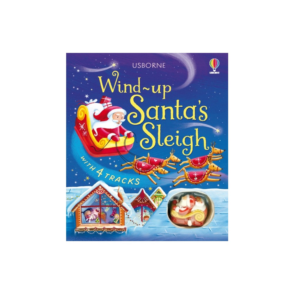 Usborne Publishing Ltd Wind-Up Santa's Sleigh (bok, board book, eng)