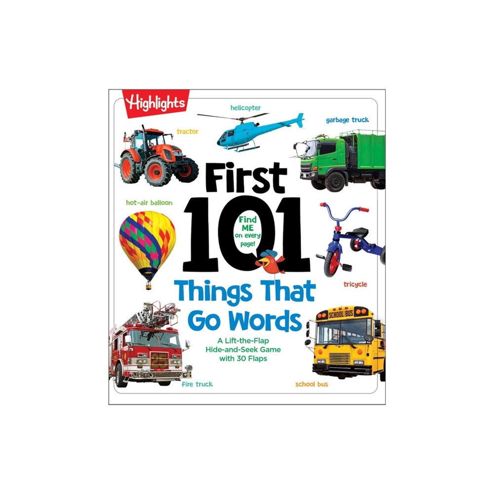Highlights Press First 101 Things That Go Words (bok, board book, eng)