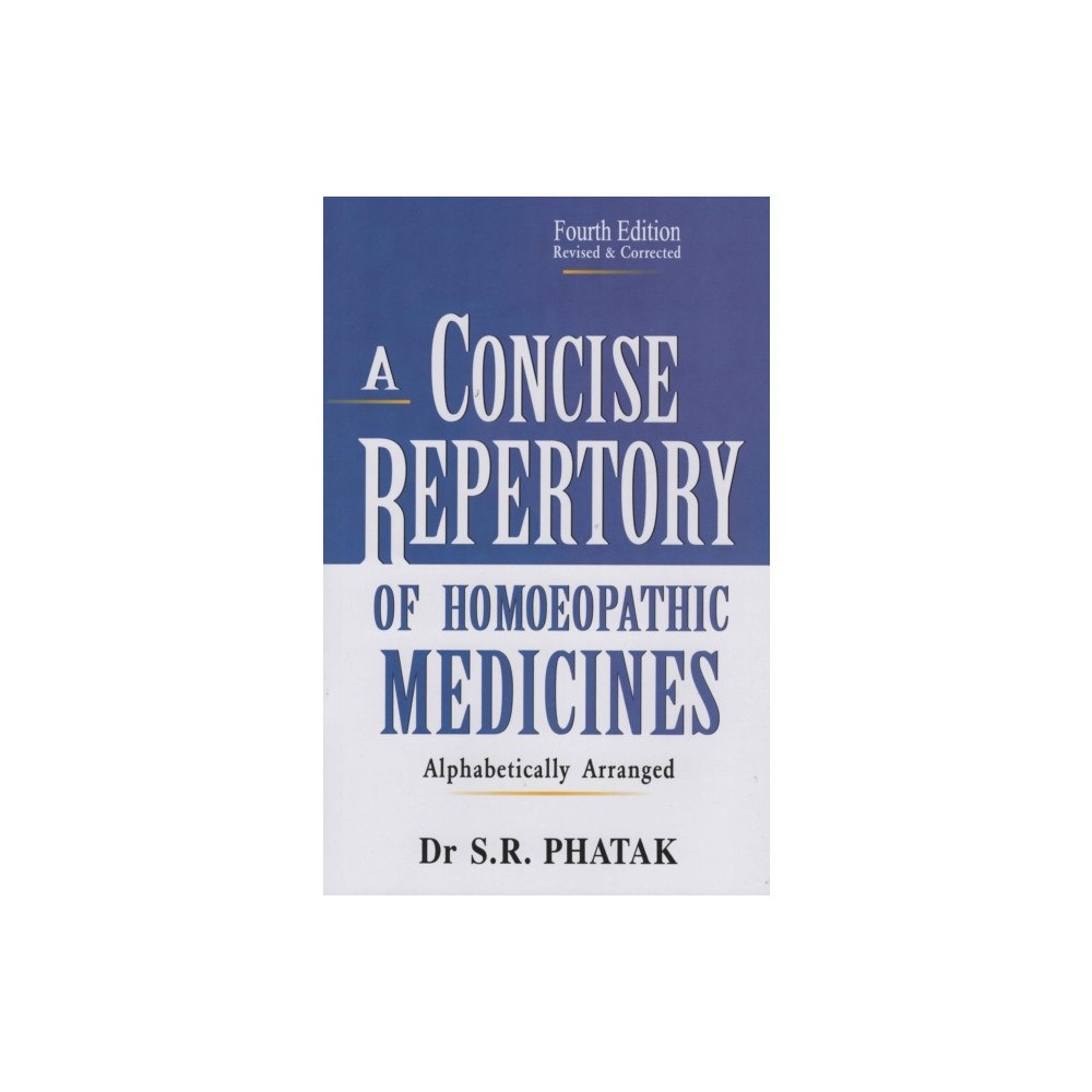 B Jain Publishers Pvt Ltd Concise Repertory of Homeopathic Medicines (häftad, eng)