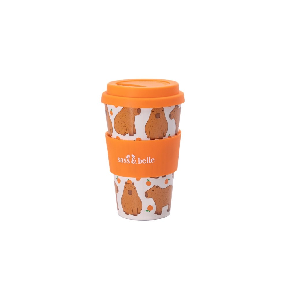 SASS & BELLE Capybara Travel Coffee Cup