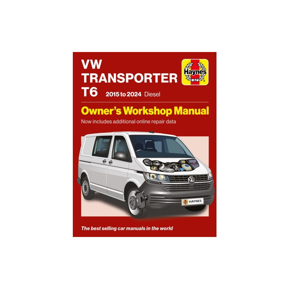 Haynes Publishing Group Volkswagen Transporter T6 2015 to 2024 Diesel (häftad, eng)