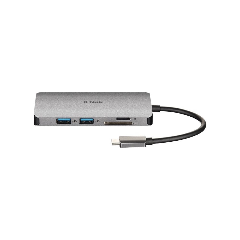 D-Link D-Link DUB-M810 - dockningsstation - USB-C / Thunderbolt 3 - HDMI - 1GbE