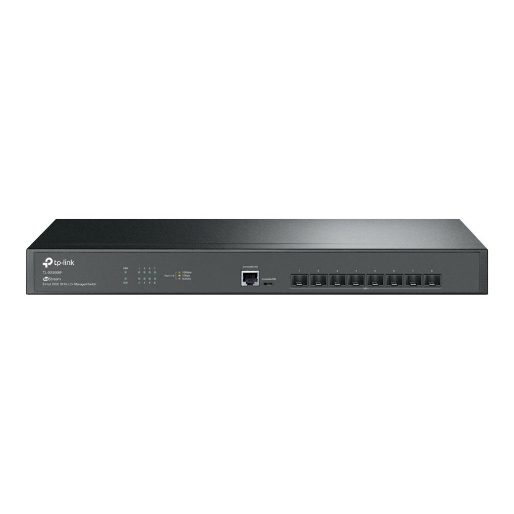 TP-LINK Technologies TP-Link JetStream TL-SX3008F V1 - switch - 8 portar - Administrerad - rackmonterbar