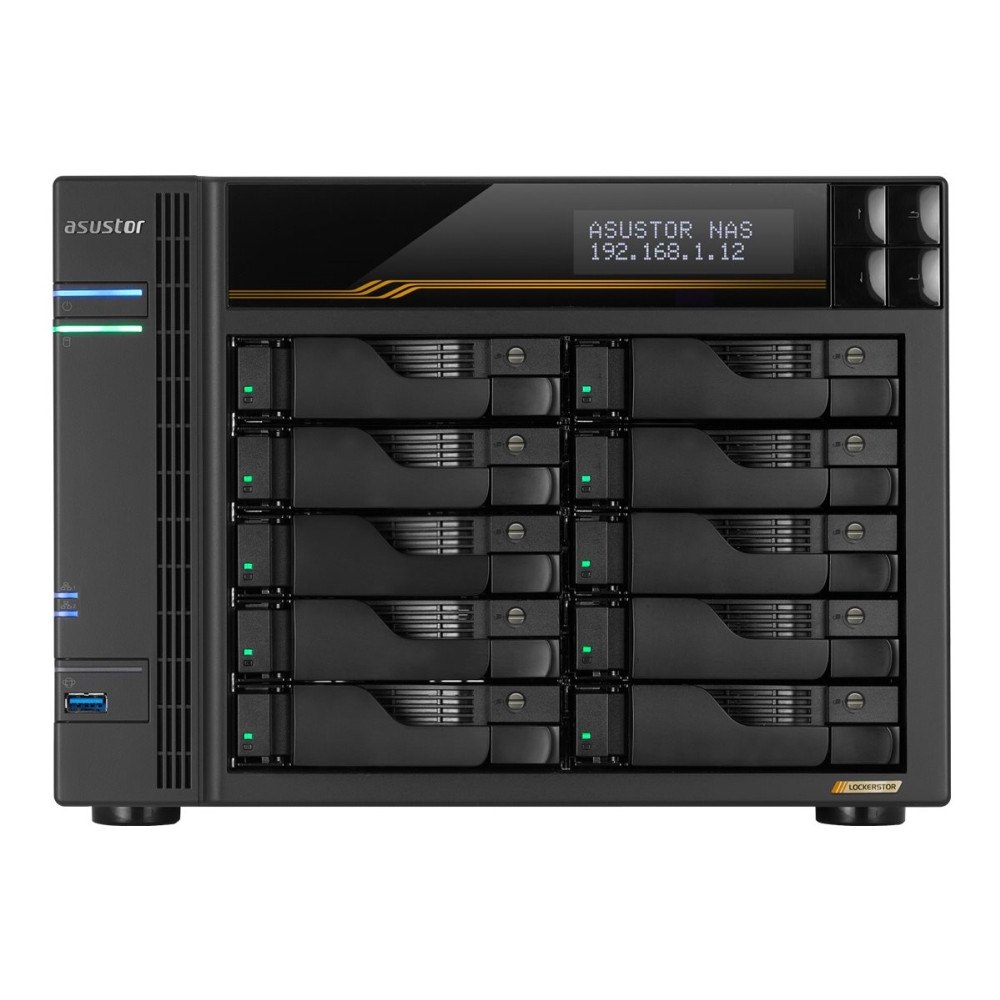 asustor ASUSTOR Lockerstor 10 Gen3 AS6810T - NAS-server